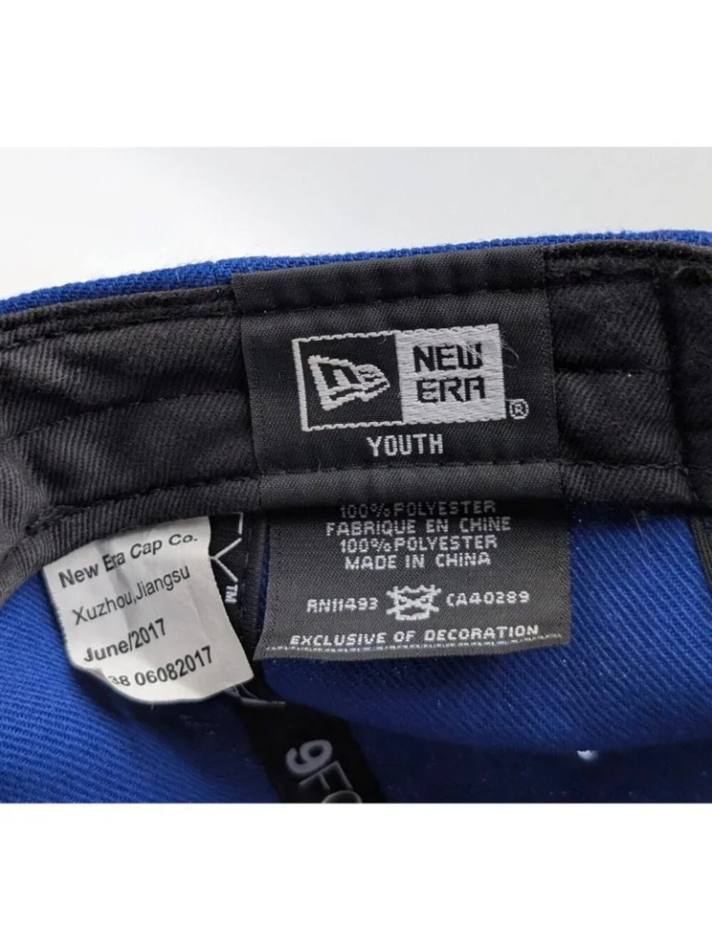 Toronto Blue Jays Hat New Era Youth Childs Adjustable Strap 9Forty Baseball Cap